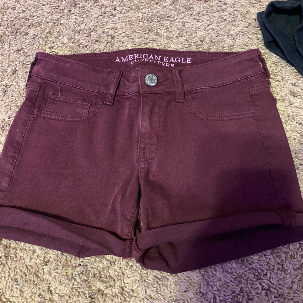 American Eagle super stretch jean shorts